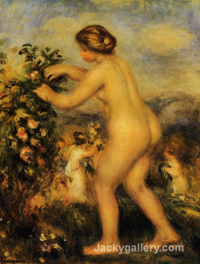 Ode to Flowers (after Anacreon) by Pierre Auguste Renoir paintings reproduction